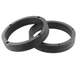 Set 2 distantiere pentru difuzoare auto, 165mm, MDF, Škoda - DMSKOD01