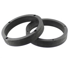 Set 2 distantiere pentru difuzoare auto, 165mm, MDF, Škoda - DMSKOD01