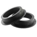 Set 2 distantiere pentru difuzoare auto, 165mm, MDF, Škoda - DMSKOD03