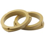 Set 2 distantiere pentru difuzoare auto, 130mm, MDF, Opel, T101640