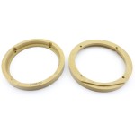 Set 2 distantiere pentru difuzoare auto, 165mm, MDF, Renault - 