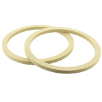 Set 2 distantiere pentru difuzoare auto, 165mm, MDF, PM1658S, T101753