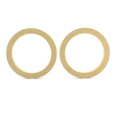 Set 2 distantiere pentru difuzoare auto, 130mm, MDF, {{Destinaţie - marca autovehiculului}} - PM13012