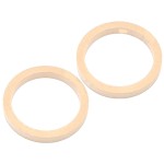 Set 2 distantiere pentru difuzoare auto, 130mm, MDF, T101765