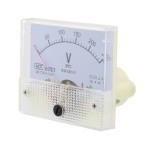 Voltmetru analogic de panou, 250V, curent continuu - 111520