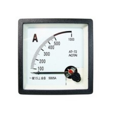 Ampermetru analogic de panou, 50A, AC, AT-72 - 178211