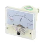 Voltmetru analogic de panou, 30V, curent alternativ, 262191