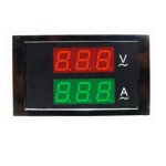 Voltmetru si ampermetru digital, AC, 80-300V, 0-9,9A - 178045