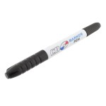 Marker permanent SW-2018, cu doua varfuri, negru - 113430