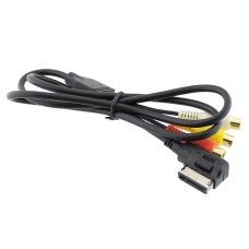 Cablu AMI RCA, audio-video pentru Audi, Volkswagen MMI, 3G, 3G+, 1m - 650014