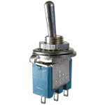 Comutator simplu, ON-ON, 6A, 125V, 33x13x18mm, MTS 102 - 125140