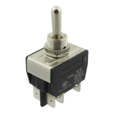 Intrerupator basculant, 3 pozitii, mod comutare ON-OFF-ON, DP3T, BULGIN, C3970BB, T212338