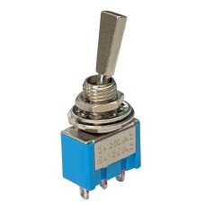 Intrerupator, 3 pozitii, mod comutare ON-OFF-ON, SP3T, TSM103F1, T212528 Intrerupator, 3 pozitii, mod comutare ON-OFF-ON, SP3T, TSM103F1, T212528