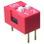 Intrerupator DIP, 2 sectiuni - 125700