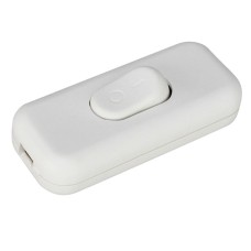 Intrerupator pe cablu, alb, 2.5A, 250V, Commel, 524318 Intrerupator pe cablu, alb, 2.5A, 250V, Commel, 524318