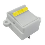 Intrerupator ON-OFF, 10A, 250V, 21x26x22mm, galben, 120295 Intrerupator ON-OFF, 10A, 250V, 21x26x22mm, galben, 120295