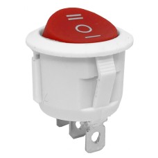 Comutator ON-OFF-ON, 6A, 250V, 29x23mm, 120433