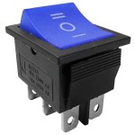 Comutator dublu, ON-OFF-ON, 6A, 250V, 3 pozitii - 120575 Comutator dublu, ON-OFF-ON, 6A, 250V, 3 pozitii - 120575