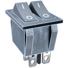 Intrerupator dublu, ON-OFF, 15A, 250V, 2 pozitii - 120580