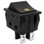 Intrerupator dublu, ON-OFF, 15A, 250V, cu bec, portocaliu, 34x31x25mm, 170623 Intrerupator dublu, ON-OFF, 15A, 250V, cu bec, portocaliu, 34x31x25mm, 170623
