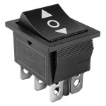 Comutator dublu, ON-OFF-ON, 16A, 250V, 34x31x25mm - 170649