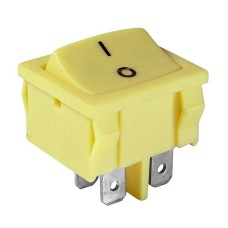 Intrerupator dublu, ON-OFF, 6A, 250V, 25x21x24mm, 2 pozitii, 170822