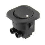 Intrerupator RS101, negru, borne cu surub - 402850