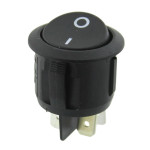 Intrerupator OFF-ON, 2 pozitii, DPST, BULGIN, R13244ABB076W, T234465