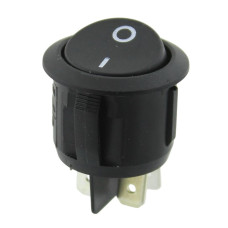 Intrerupator OFF-ON, 2 pozitii, DPST, BULGIN, R13244ABB076W, T234465