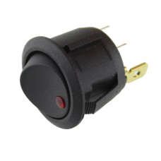 Intrerupator OFF-ON, 2 pozitii, SPST, SCI, R13-112B2-02-BBR, T234523