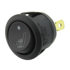 Intrerupator OFF-ON, 20A, 2 pozitii, SPST, SCI, R13-273AL-02-BBYR, T234574