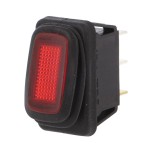 Intrerupator OFF-ON, 2 pozitii, SPST, SCI, R13-238B8-01-R-N2, T234636 Intrerupator OFF-ON, 2 pozitii, SPST, SCI, R13-238B8-01-R-N2, T234636