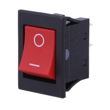 Intrerupator OFF-ON, 2 pozitii, DPST-NO + DPST-NC, NKK SWITCHES, JWLW21RC1A, T234789