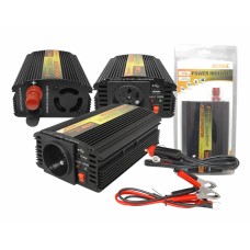 Invertor de tensiune, 12V - 220V AC, 300W, cu USB - 201063