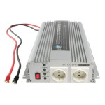 Invertor de tensiune, 12V - 220V AC, 1000W, cu incarcare baterie - 201067
