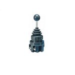 Joystick dublu, 2x2 pozitii, 10A, 600V, cu retinere - 125088 Joystick dublu, 2x2 pozitii, 10A, 600V, cu retinere - 125088
