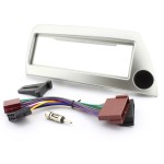Kit rama adaptoare, Ford Ka, argintiu, cablu ISO, adaptor antena - 199001