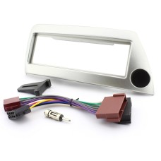 Kit rama adaptoare, Ford Ka, argintiu, cablu ISO, adaptor antena - 199001