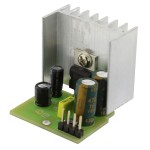 KIT amplificator audio, miniaturizat, TDA2003 - 130130
