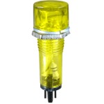 Indicator cu bec, 12V, 12x38mm, galben - 124798 Indicator cu bec, 12V, 12x38mm, galben - 124798