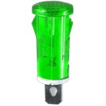 Indicator cu bec, 220V, 12x38mm, verde - 124818 Indicator cu bec, 220V, 12x38mm, verde - 124818
