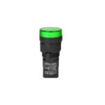 Indicator cu bec, 220V, 15x41mm, verde, AD16-22 - 124851 Indicator cu bec, 220V, 15x41mm, verde, AD16-22 - 124851