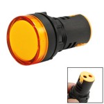 Indicator cu bec, 220V, 15x41mm, portocaliu - 124853 Indicator cu bec, 220V, 15x41mm, portocaliu - 124853