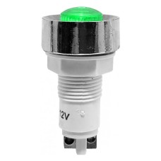 Indicator cu LED, 12V, 44x22mm, verde, 167119 Indicator cu LED, 12V, 44x22mm, verde, 167119