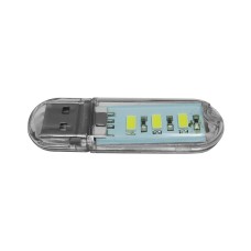 Lampa cu LED, USB, 3 LED-uri, lumina alba - 101658