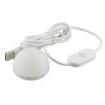 Lampa cu LED, USB, prindere magnetica - lumina alb - rece - 101662