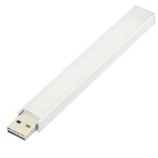 Lampa cu LED, USB, 3W, senzor pornit - oprit, lumina alb - rece - 101665