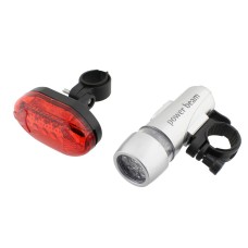 Set lanterna fata si stop spate pentru bicicleta - 113374