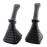 Set 2 manete cu buton, cu burduf de protectie Doosan, Daewoo - 650062