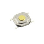 Microintrerupator 5x5mm, inaltime 1,4mm, SMD, 124209